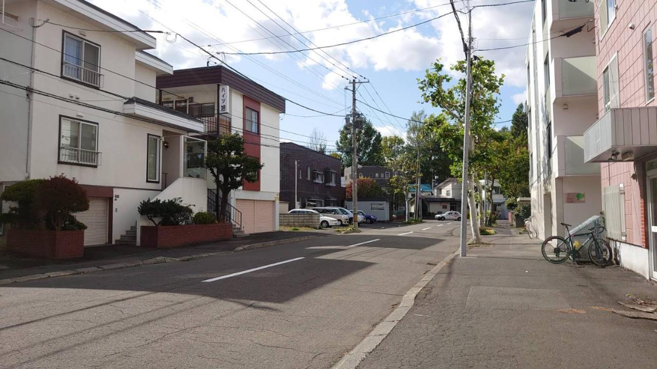 Near Sapporo St & Hokkaido University Cozy Studio Sanwa101 Ngoại thất bức ảnh